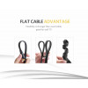 Кабель UGREEN ED015 HDMI Flat Cable 3m (UGR-50820) (7073)- № 4