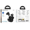 Бездротові навушники BOROFONE FQ4 Lighten true wireless ANC+ENC noise reduction BT headset Black (7073)- № 2