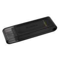 Флеш-накопичувач Kingston USB 3.2 DT 70 256GB Type-C (Колір Черный) - фото № 2