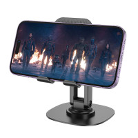 Тримач для телефона HOCO HD6 Winner dual-axis rotating desktop stand Black (Колір Black) - фото № 3