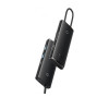 USB-хаб Baseus Lite Series 6-Port Type-C HUB Docking Station (Type-C to HDMI+USB3.0*2+Type-C Data+SD/TF) Black (7073)- № 2