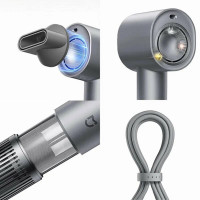 Фен Xiaomi Mijia High Speed Water Ion Hair Dryer H701 + (перехідник на EU розетку) (Цвет Grey) - фото № 5