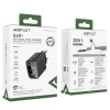 Мережевий зарядний пристрій ACEFAST A78 PD20W GaN (USB-A+USB-C) charger Black (Черный)- № 7