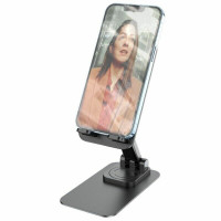 Тримач для телефона HOCO PH50 Ivey folding rotatable desktop holder Black (Колір Black) - фото № 4