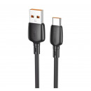 Кабель BOROFONE BX93 Super power 100W charging data cable Type-C Black