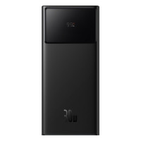 Зовнішній акумулятор Baseus Star-Lord Digital Display Fast Charging Power Bank 30000mAh 30W Cluster Black（With Simple Series Charging Cable USB to Typ (Цвет Black), Атикул k54793 |  купить на VILKI.NET - фото № 1