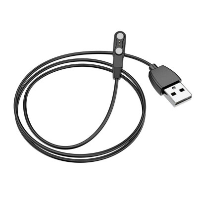 Кабель HOCO Y3/Y4 Smart watch charging cable Black - зображення 1