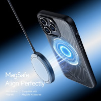 Чохол для смартфона DUX DUCIS Aimo MagSafe for Apple iPhone 15 Pro Max Black (Цвет 7073) - фото № 4