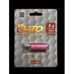 Flash DATO USB 2.0 DS7012 4Gb pink