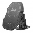 Автотримач для телефона з БЗП BOROFONE BH216 Adelante magnetic wireless fast charging car holder(center console) Black