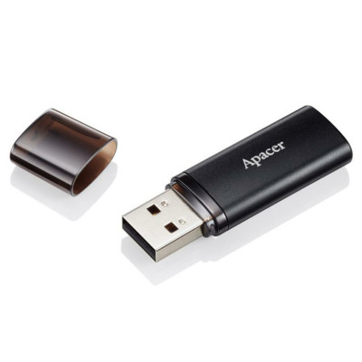 Flash Apacer USB 3.1 AH25B 64Gb Black (AP64GAH25BB-1) - зображення 1