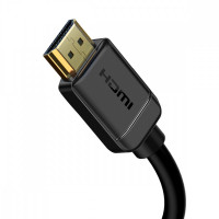 Кабель Baseus High Definition Series HDMI 8K to HDMI 8K Adapter Cable 2m Black (Колір 7073) - фото № 3