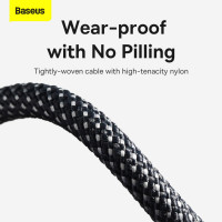 Кабель Baseus Dynamic Series Fast Charging Data Cable USB to Type-C 100W 1m Slate Gray (Колір Slate-Gray) - фото № 5