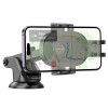 Автотримач для телефона BOROFONE BH93 Grand one-button car holder(center console) Black (Черный)- № 5