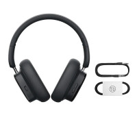 Бездротові навушники Baseus Bowie H1i Noise-Cancellation Wireless Headphones Cluster Black (Колір Черный) - фото № 3