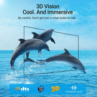 Кабель Vention HDMI-HDMI, 1M, v2.1, 8K 60Hz, 4K 120Hz, 2K 144Hz, 1080P 160Hz (AANBF) (Колір Black) - фото № 3