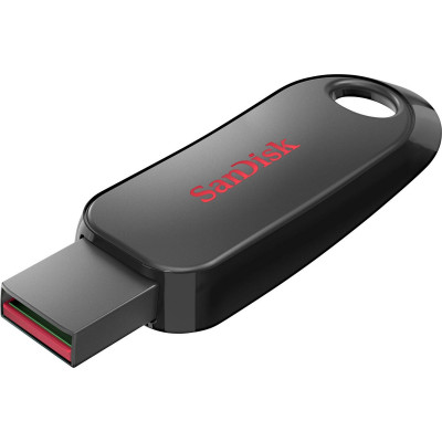 Flash SanDisk USB 2.0 Cruzer Snap 128Gb Black - изображение 1