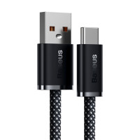 Кабель Baseus Dynamic Series Fast Charging Data Cable USB to Type-C 100W 1m Slate Gray (Колір Slate-Gray) - фото № 3