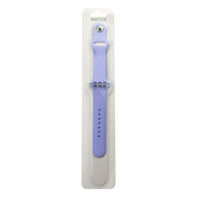 Ремінець для годинника Apple Watch Silicone Classic 42/44/45/49mm 7.Lavender Purple - зображення 1