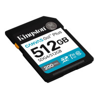 Карта пам'яті SDXC (UHS-1 U3) Kingston Canvas Go! Plus 512Gb class 10 A2 V30 (R200MB/s, W160MB/s)  - фото № 3