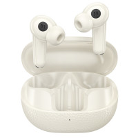 Бездротові навушники HOCO EQ23 Plus Duke Ⅱ true wireless ANC+ENC BT headset Milky White (Колір Milky-White) - фото № 3