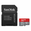 microSDXC (UHS-1) SanDisk Ultra 64Gb class 10 A1 (140Mb/s) (adapter) (SDSQUAB-064G-GN6MA)