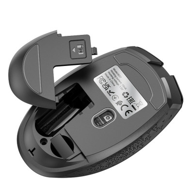 Миша BOROFONE BG7 Platinum 2.4G business wireless mouse Black - зображення 3