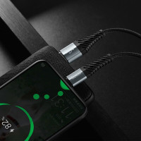 Кабель HOCO X38 Cool Charging data cable for Type-C (Цвет 7073) - фото № 4