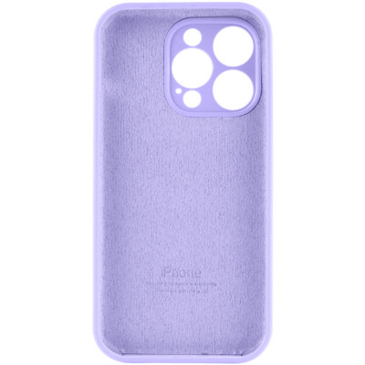 Чохол для смартфона Silicone Full Case AA Camera Protect for Apple iPhone 14 Pro 26,Elegant Purple - изображение 4