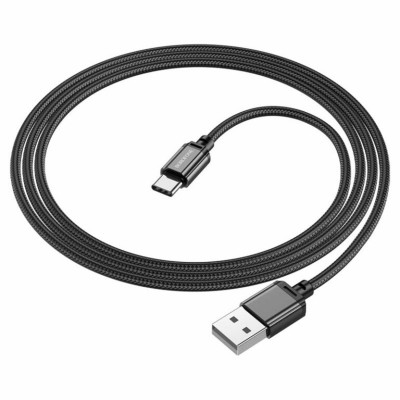 Кабель BOROFONE BX87 Sharp charging data cable for Type-C Black (BX87CB) - зображення 1
