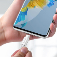 Кабель Baseus Superior Series Fast Charging Data Cable Type-C to Type-C 100W 2m White (Колір White) - фото № 6