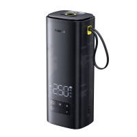 Автомобільний насос Baseus SuperMini Mega Series Double Cylinder Air Inflator Cluster Black