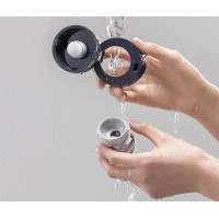 Термос Xiaomi Termo Mijia Flip Version2, 480ml White (Цвет 7068) - фото № 3