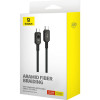 Кабель Baseus Unbreakable Series Fast Charging Data Cable Type-C to Type-C 100W 2m Cluster Black (Cluster Black)- № 2