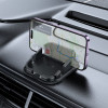 Тримач для мобільного HOCO H39 Cheetah dashboard car holder Black - изображение 7