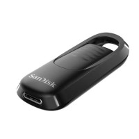 Флеш-накопичувач SanDisk USB 3.2 Gen1 Ultra Slider Type-C 32Gb (200 Mb/s) (Колір Черный) - фото № 3