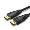 Кабель Vention DisplayPort, 1 м, v1.4  чорний, 8K 60 Hz, 4K 144Hz, 2K 165Hz, 1080P 240Hz (HCCBF) (HCCBF)