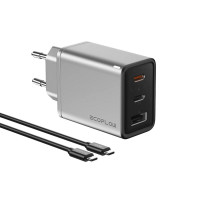 Мережевий зарядний пристрій EcoFlow RAPID 65W GaN Charger with 100W Cable