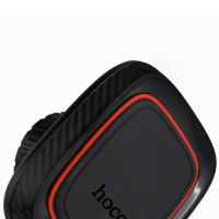 Автотримач для телефона HOCO CA24 Lotto series magnetic automotive center adsorbed holder Black (Колір Черный) - фото № 4