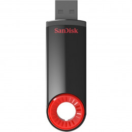 Flash SanDisk USB 2.0 Cruzer Dial 16Gb Black/Red