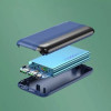 Современный аккумулятор REMAX Kiren Series PD20W+QC22.5W Power Bank с быстрой зарядкой 20000 мАч RPP-180 Blue (RPP-180 Blue) - изображение 2