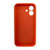 Чохол для смартфона Silicone Full Case AA Camera Protect for Apple iPhone 16 52,Orange (30790)- № 3