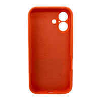 Чохол для смартфона Silicone Full Case AA Camera Protect for Apple iPhone 16 52,Orange (Колір 30790) - фото № 3