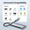 Хаб UGREEN CM480 USB-C to 2× USB 3.2+2×USB-C Adapter 10G (UGR-30758) (UGR-30758) - зображення 6
