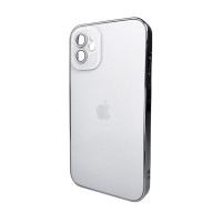 Чохол для смартфона AG Glass Sapphire Frame MagSafe Logo for Apple iPhone 12 White