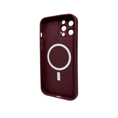 Чохол для смартфона Cosmic Frame MagSafe Color for Apple iPhone 12 Pro Max Wine Red (FrMgColiP12PMWineRed) - изображение 2