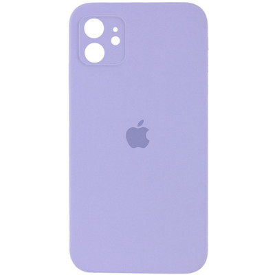 Чохол для смартфона Silicone Full Case AA Camera Protect for Apple iPhone 11 кругл 26,Elegant Purple - зображення 1