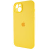 Чохол для смартфона Silicone Full Case AA Camera Protect for Apple iPhone 13 56,Sunny Yellow (FullAAi13-56) - изображение 2