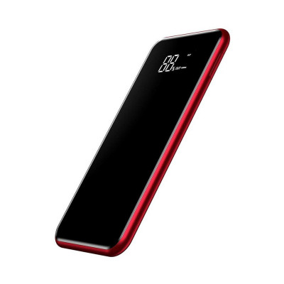 Зовнішній акумулятор Baseus Wireless Charge Power Bank 8000 mAh Red - зображення 2