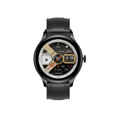 Смарт-годинник W&O X5 Pro+ NFC+IP67 Black - зображення 1